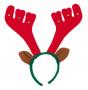 'Ringing reindeer' karácsonyi rénszarvas agancs fejdísz 